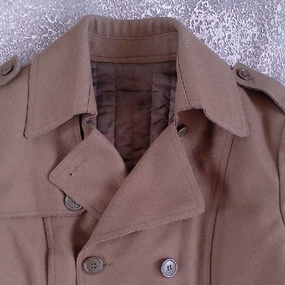 Max Mara MAX&Co GIACCONE CABAN COAT Brown Double-Breasted Jacket - Picture 2 of 11